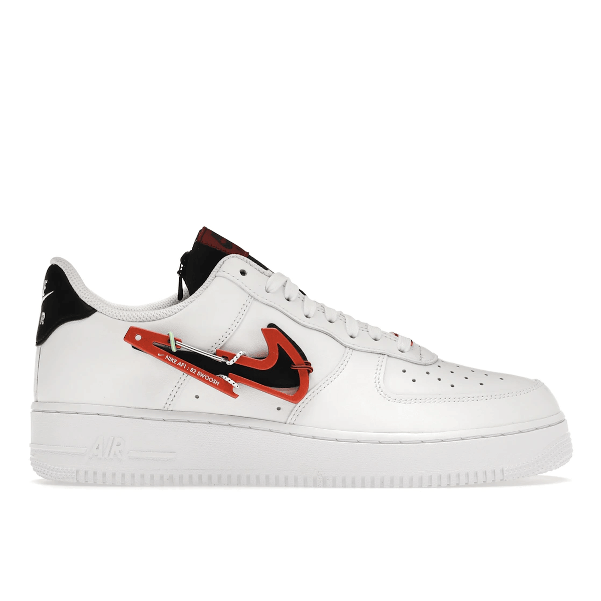 Air Force 1 Carabiner Swoosh Red — 36