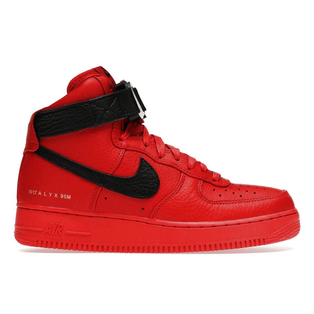 Air Force 1 High x ALYX Red Black — 36
