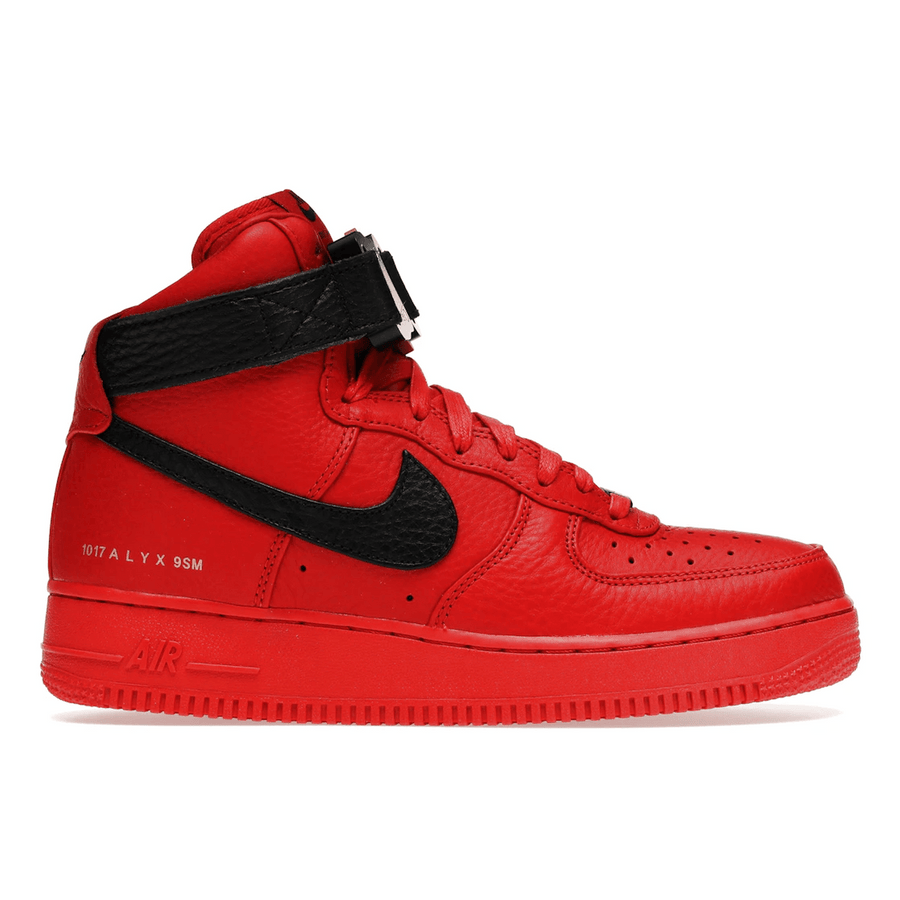Air Force 1 High x ALYX Red Black — 36
