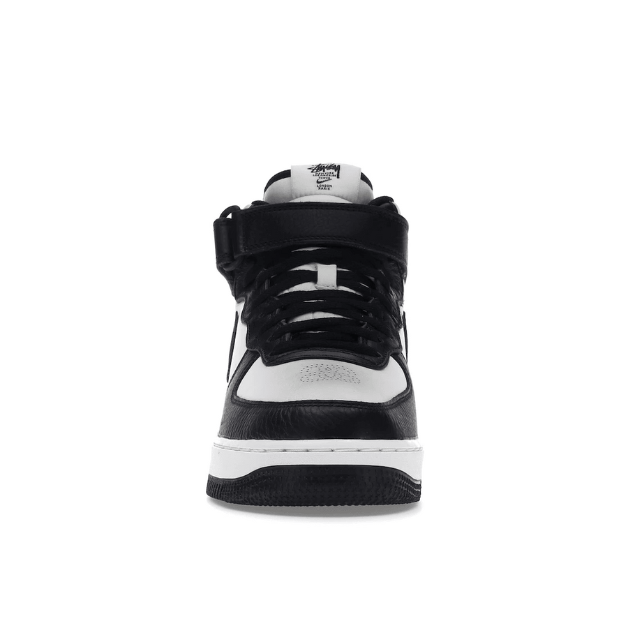 Air Force 1 Mid x Stussy Light Bone Black — 36