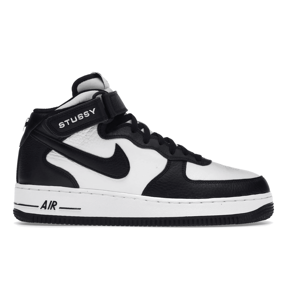 Air Force 1 Mid x Stussy Light Bone Black — 36