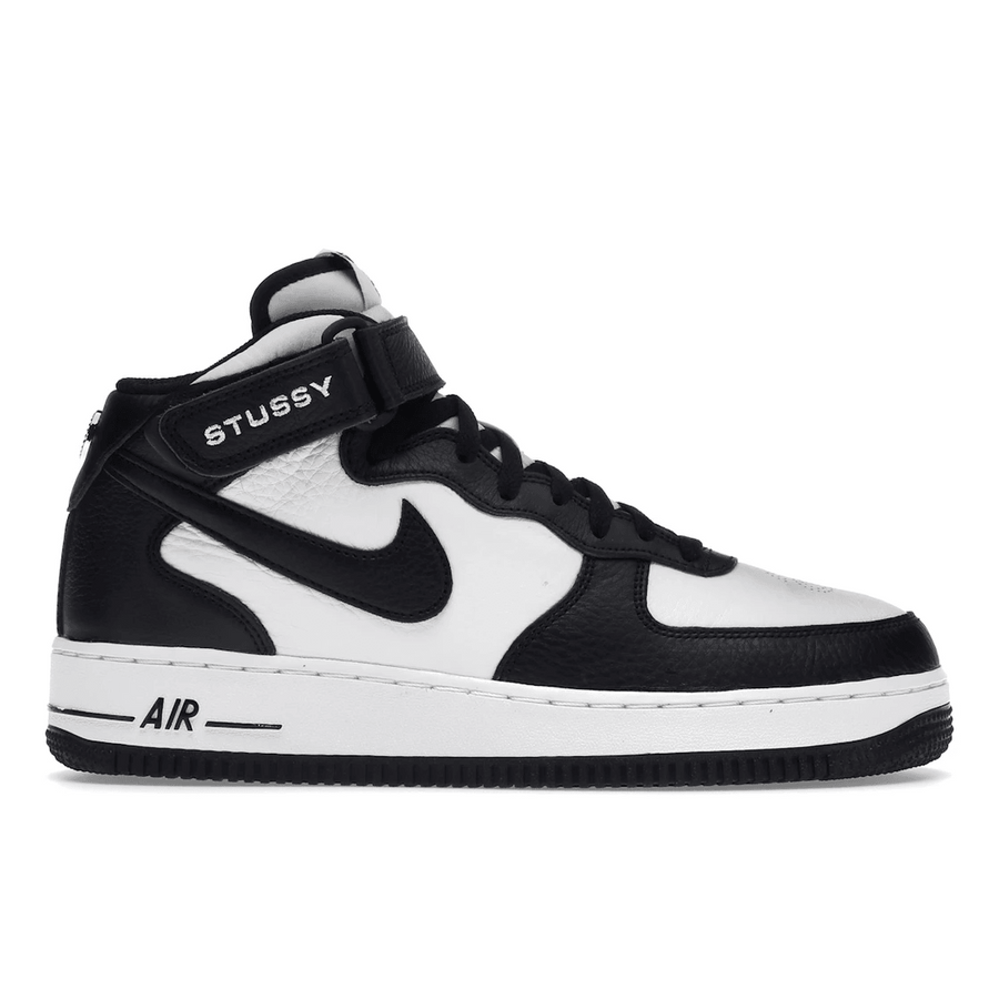Air Force 1 Mid x Stussy Light Bone Black — 36