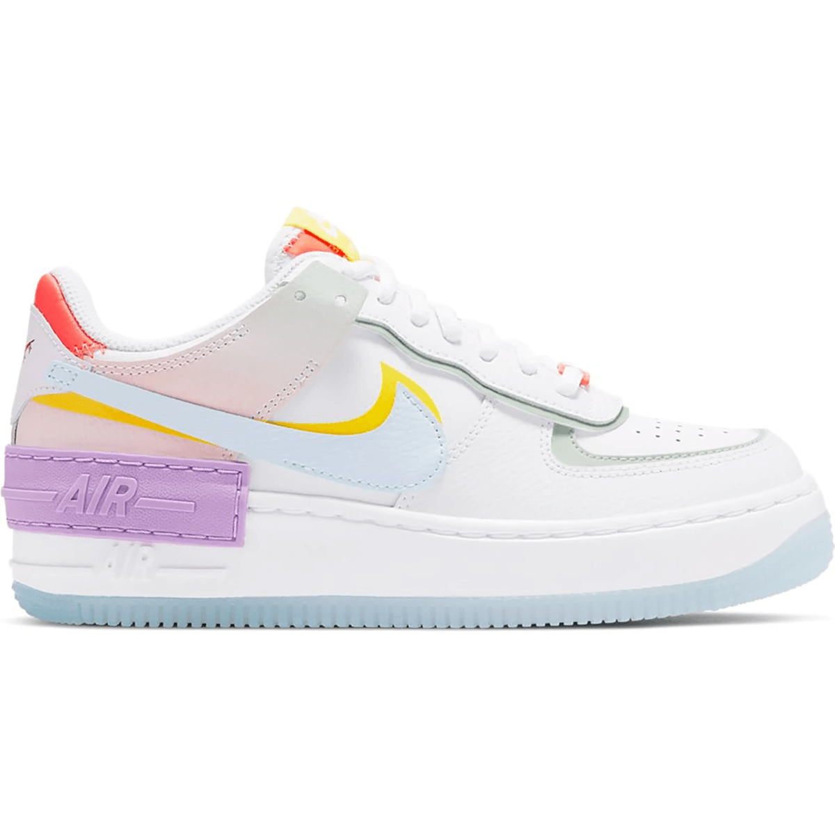 Air Force 1 Shadow White Hydrogen Blue — 36
