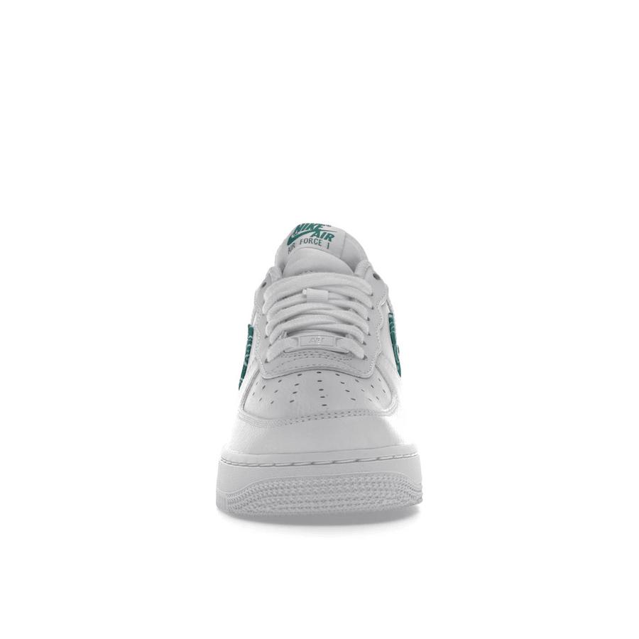 Air Force 1 White Green Paisley — 36