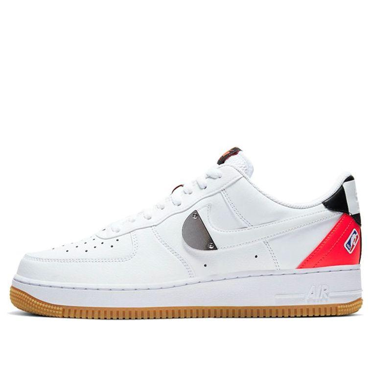 Air Force 1 X NBA Crimson Gum — 36
