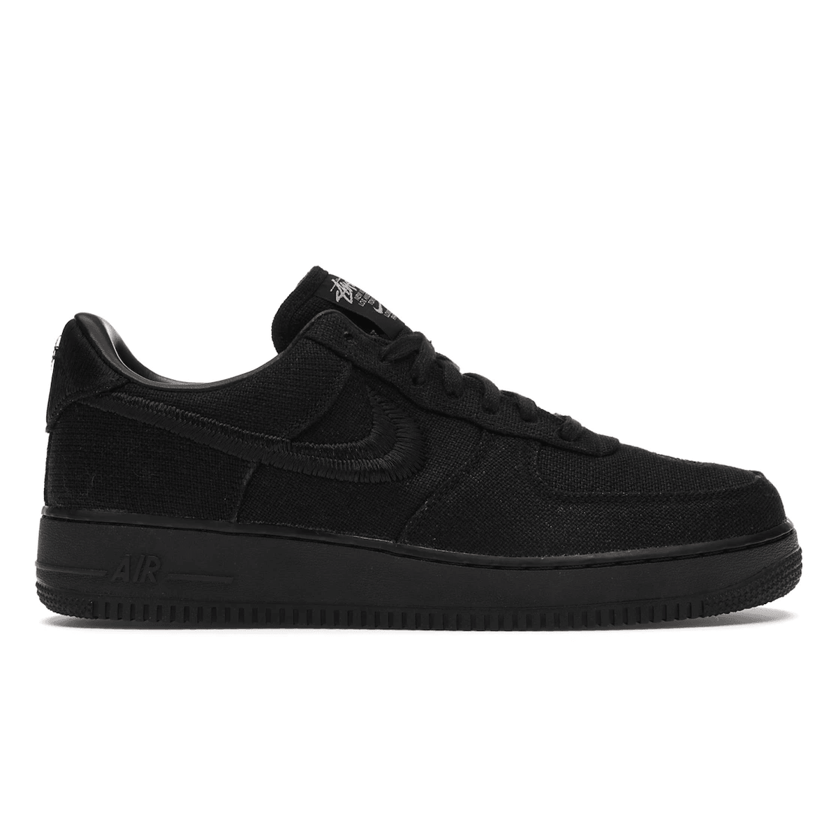 Air Force 1 X Stussy Black — 36