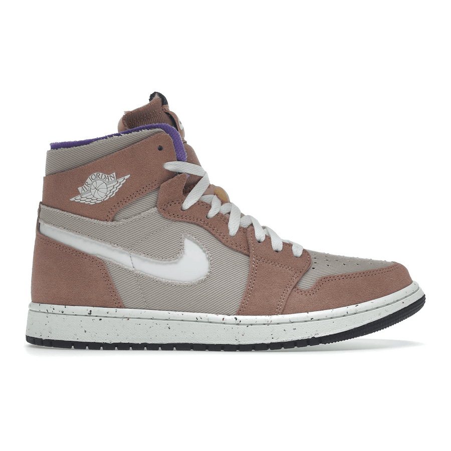 Air Jordan 1 High Zoom Air CMFT Fossil Stone — 36