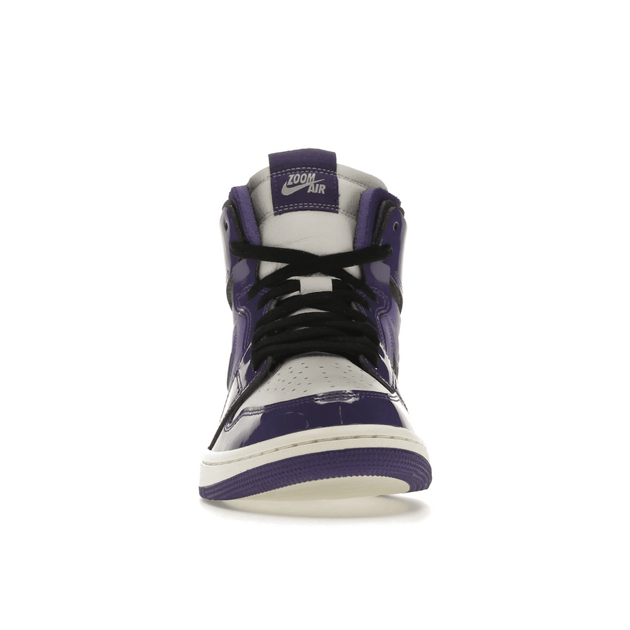 Air Jordan 1 High Zoom Air CMFT Purple Patent — 36