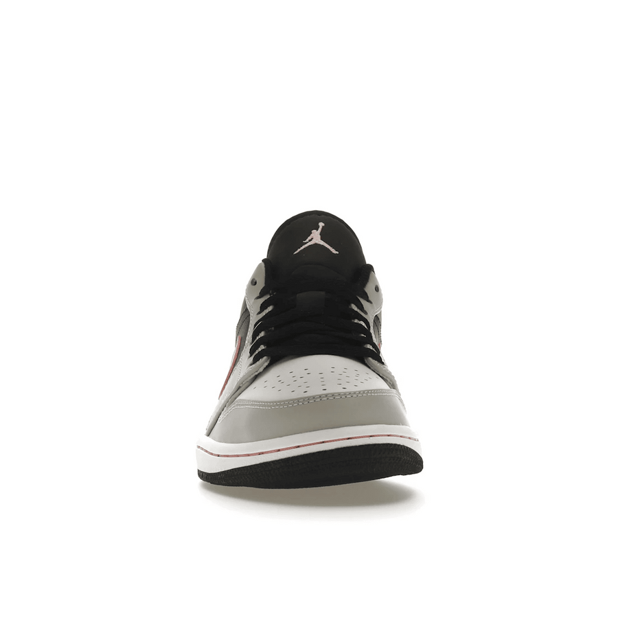 Air Jordan 1 Low Black Gray Pink — 36