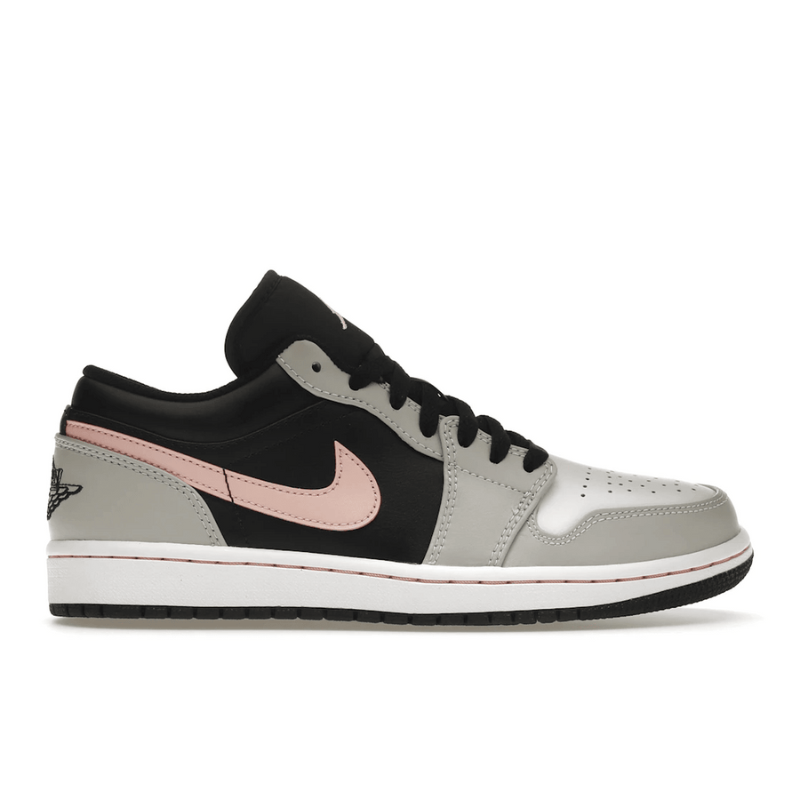 Air Jordan 1 Low Black Gray Pink — 36