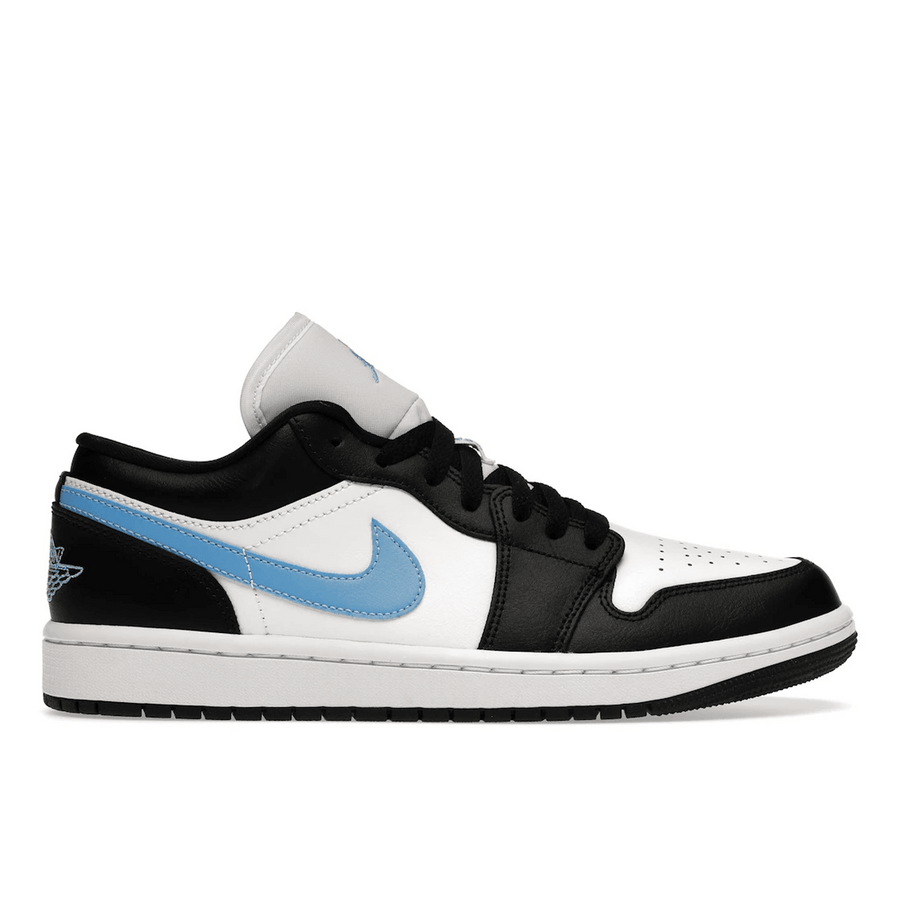 Air Jordan 1 Low Black University Blue White — 36