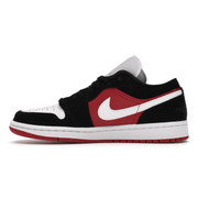 Air Jordan 1 Low Black White Gym Red