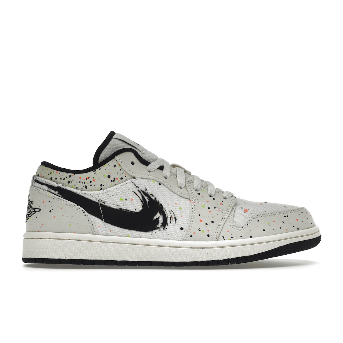 Air Jordan 1 Low Brushstroke Sail — 36