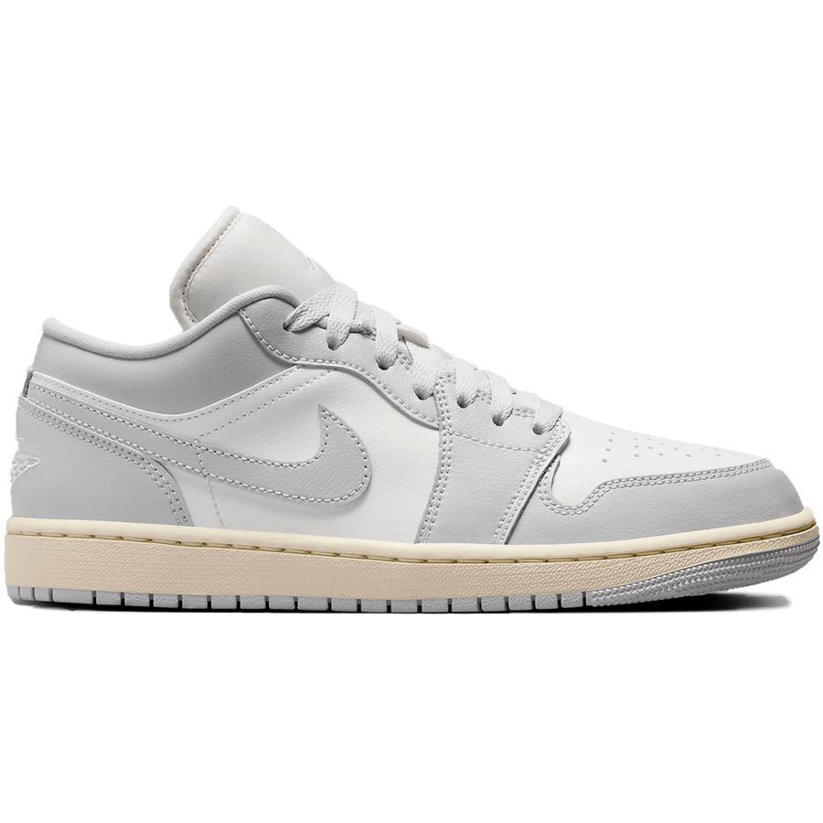 Air Jordan 1 Low Coconut Milk Neutral Grey — 36
