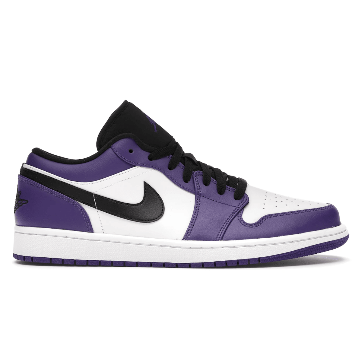 Air Jordan 1 Low Court Purple White — 36