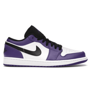 Air Jordan 1 Low Court Purple White