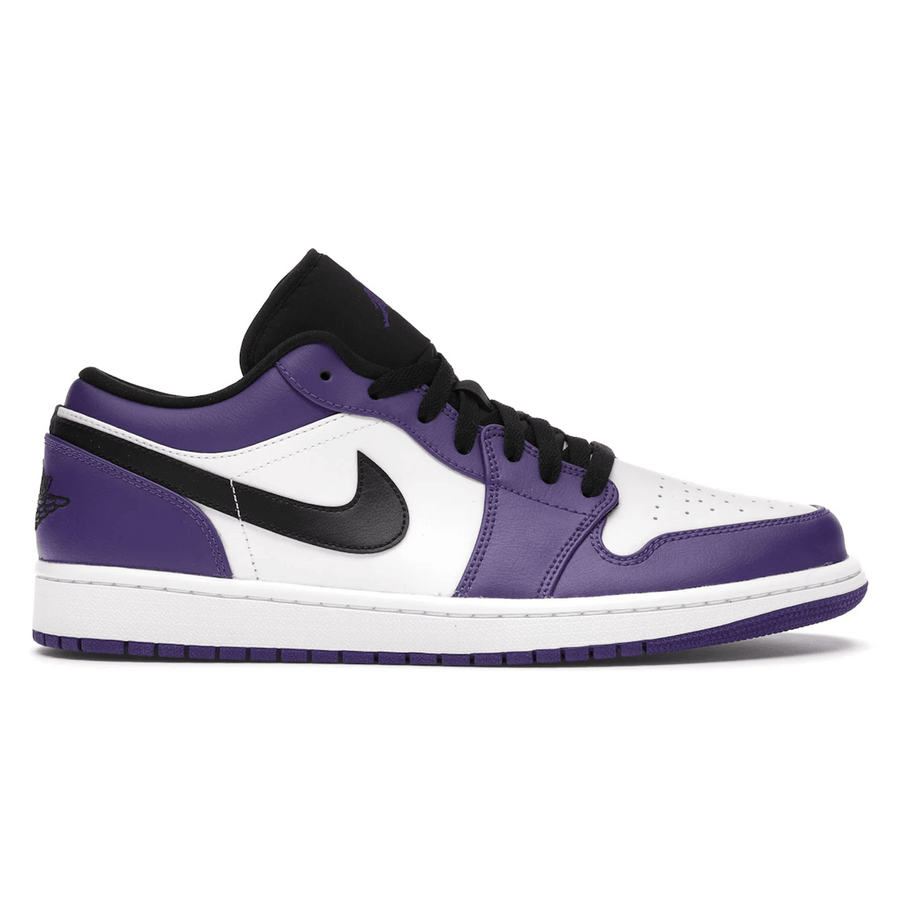 Air Jordan 1 Low Court Purple White — 36