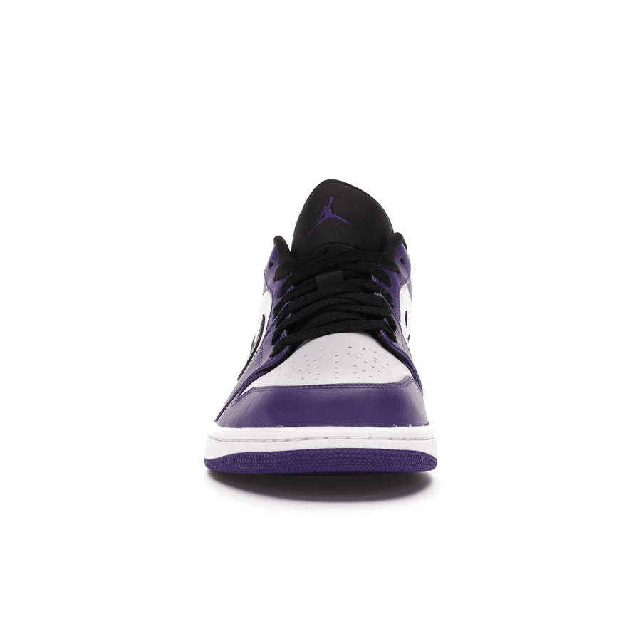 Air Jordan 1 Low Court Purple White — 36