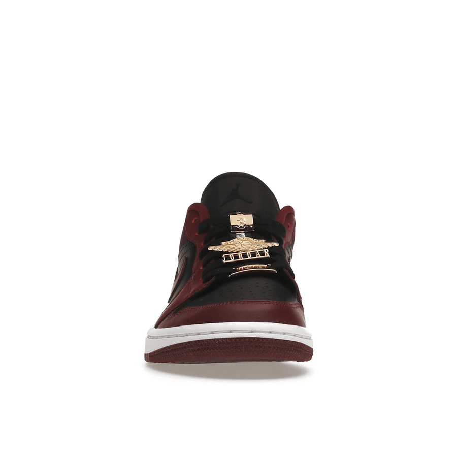 Air Jordan 1 Low Dark Beetroot Black — 36
