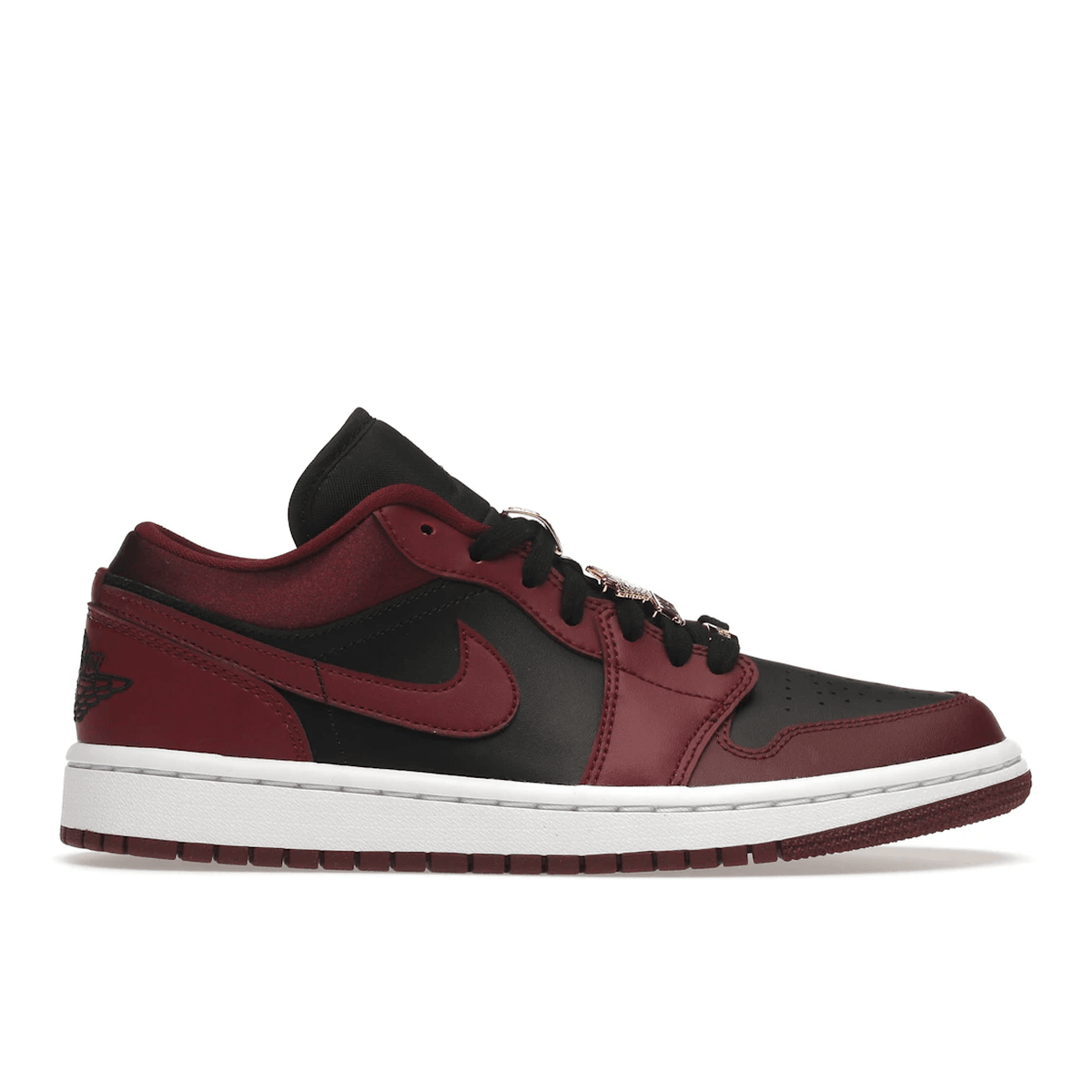 Air Jordan 1 Low Dark Beetroot Black — 36