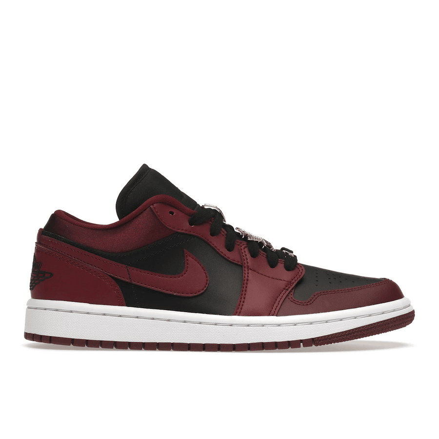 Air Jordan 1 Low Dark Beetroot Black — 36