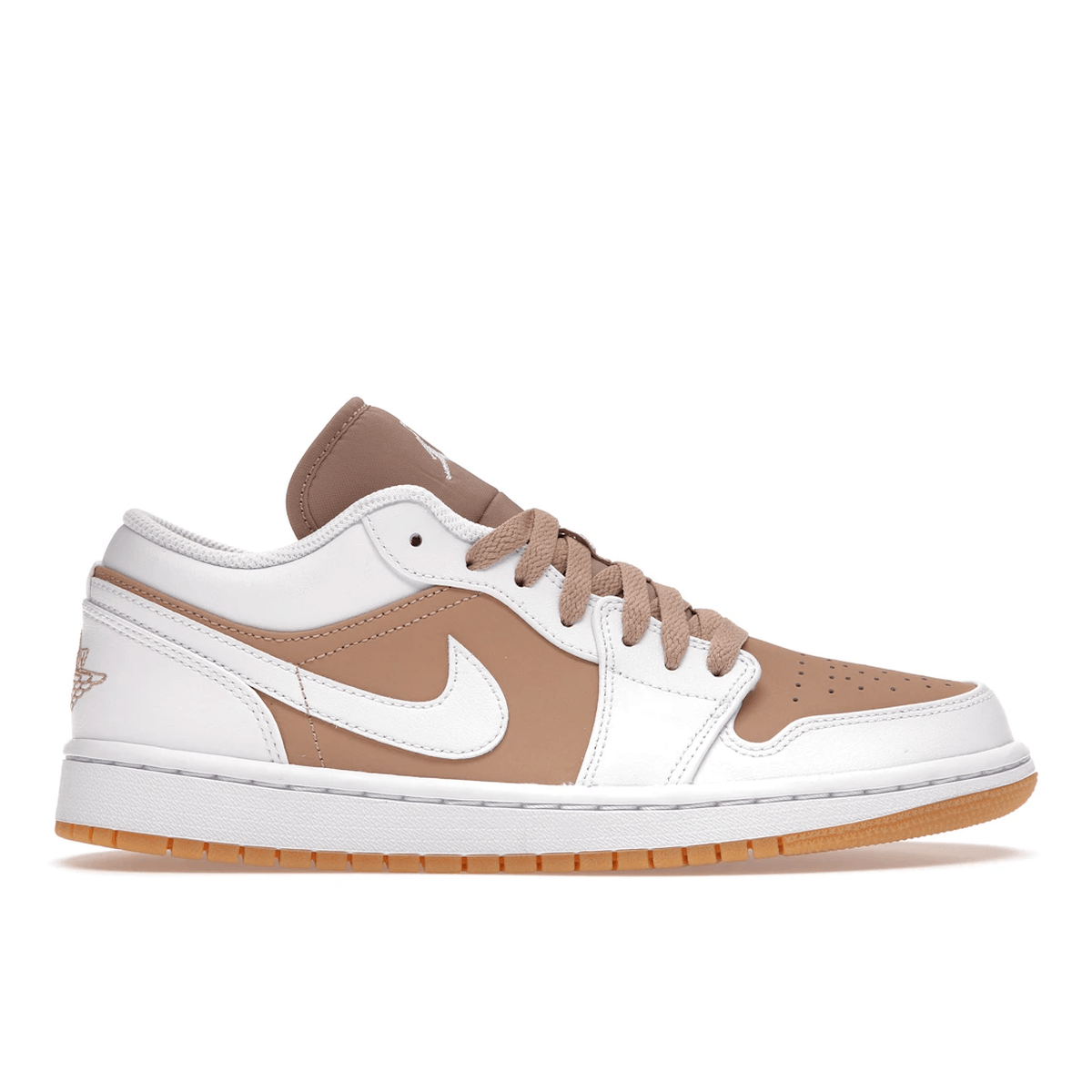 Air Jordan 1 Low Gum White — 36