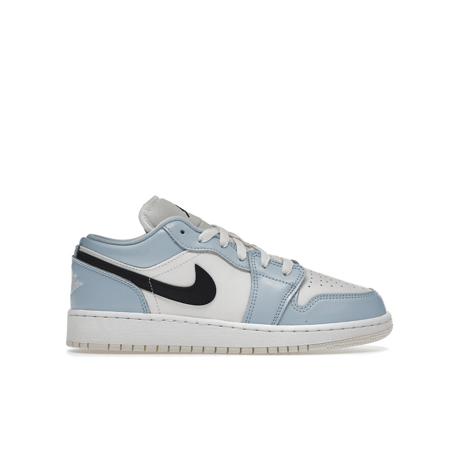 Air Jordan 1 Low Ice Blue Black — 36