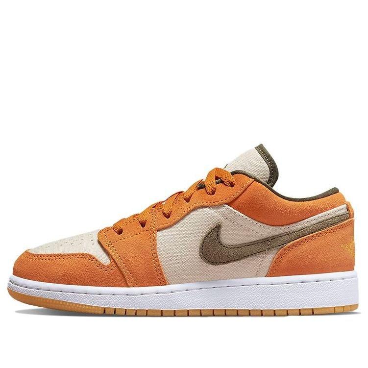 Air Jordan 1 Low Light Curry — 36