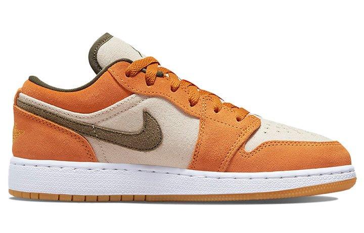 Air Jordan 1 Low Light Curry — 36