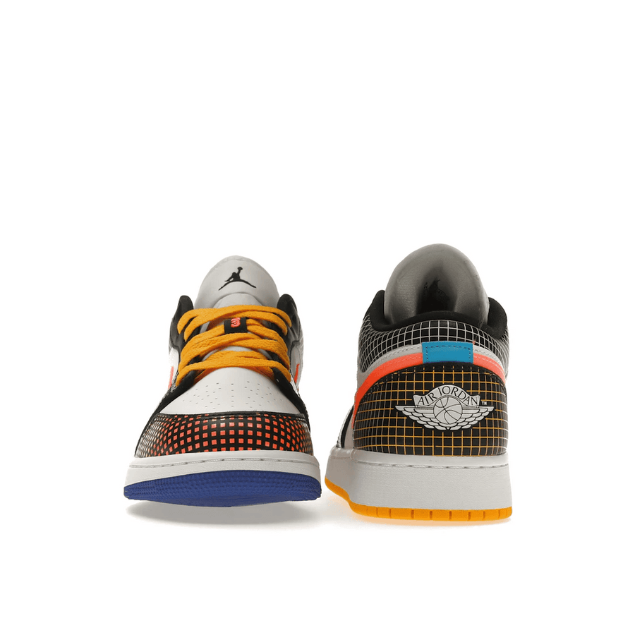 Air Jordan 1 Low MMD Multi-Color Grid — 36