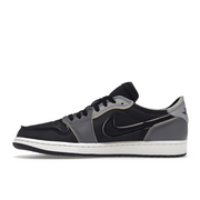 Air Jordan 1 Low AND EX Black Smoke Grey