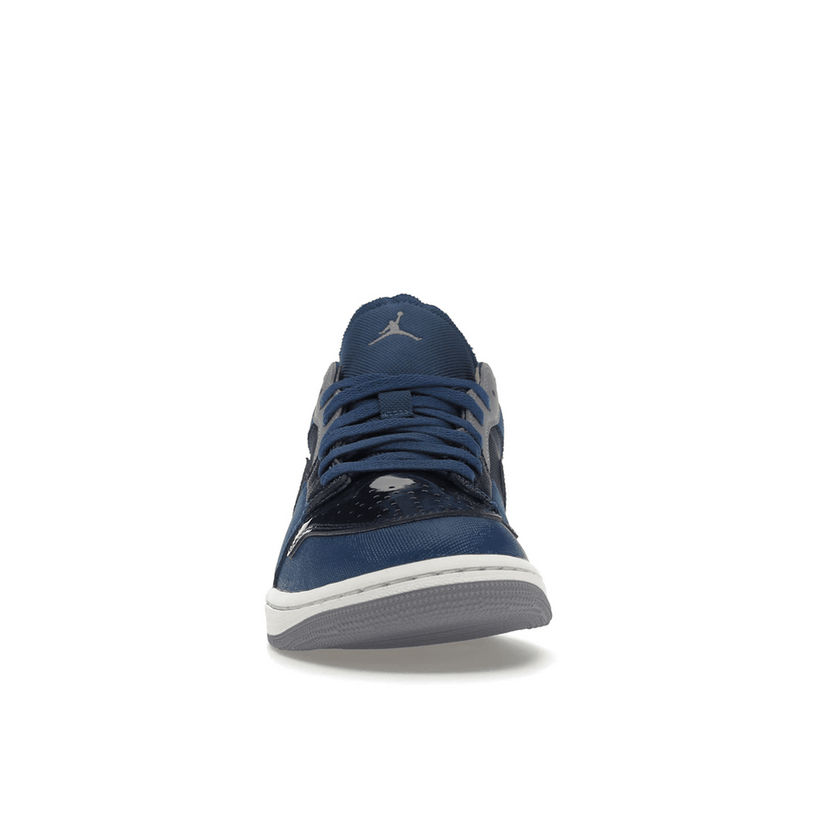 Air Jordan 1 Low SE Craft Obsidian French Blue Ashen Slate White — 36