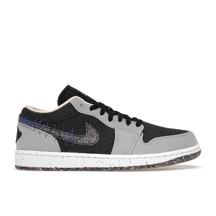 Air Jordan 1 Low SE Crater Black Grey — 36