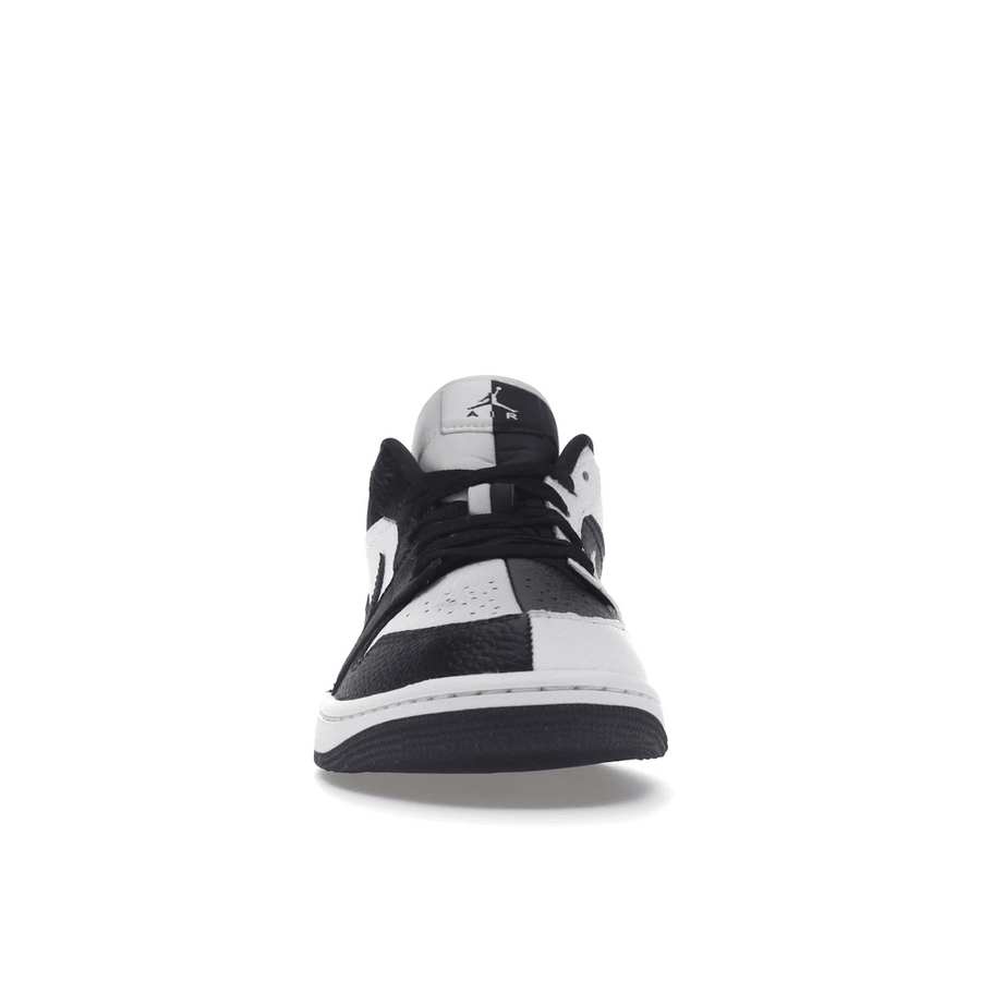 Air Jordan 1 Low SE Homage Split White Black — 36