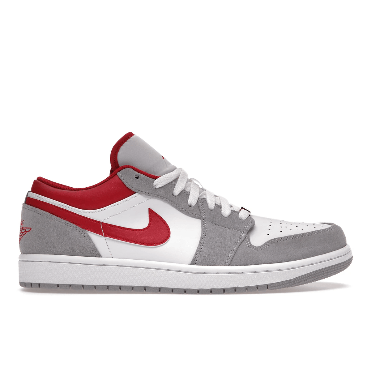 Air Jordan 1 Low SE Smoke Gray Gym Red — 36