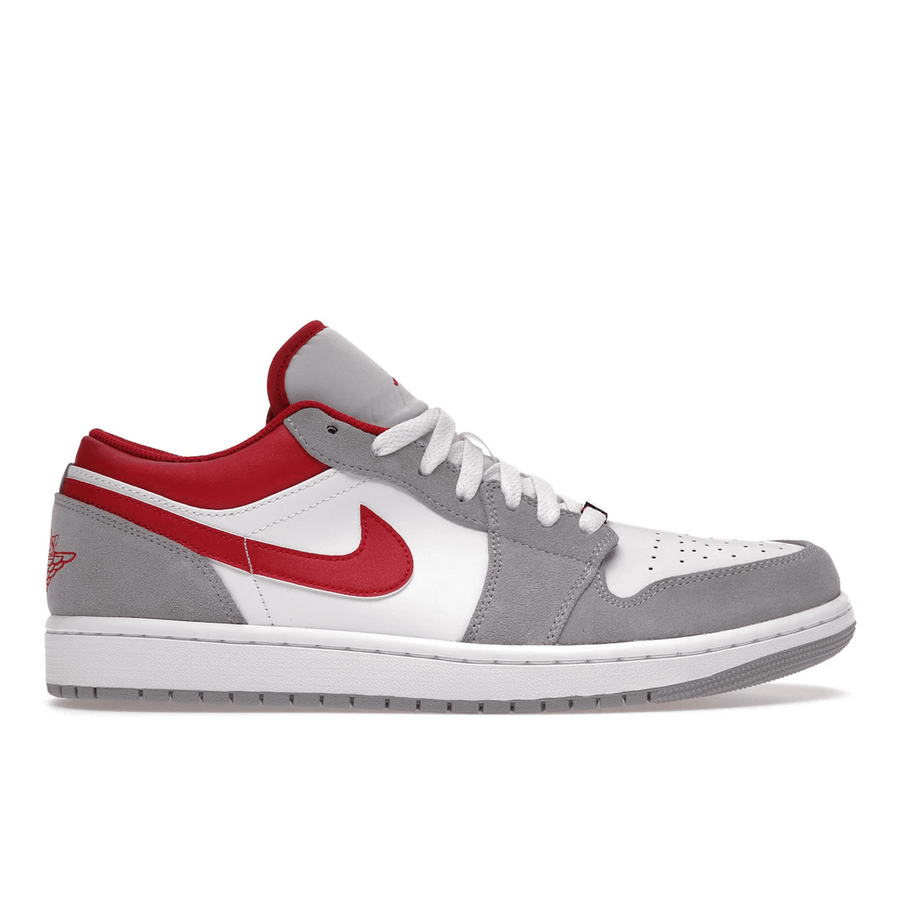 Air Jordan 1 Low SE Smoke Gray Gym Red — 36
