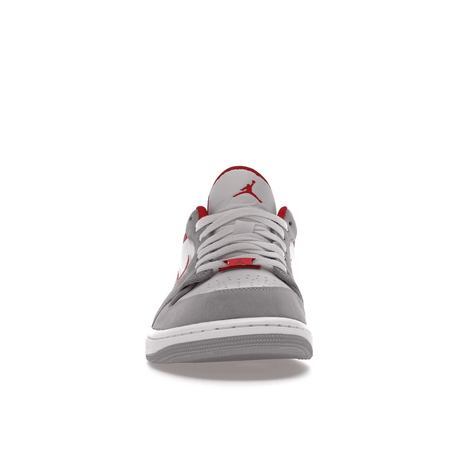 Air Jordan 1 Low SE Smoke Gray Gym Red — 36