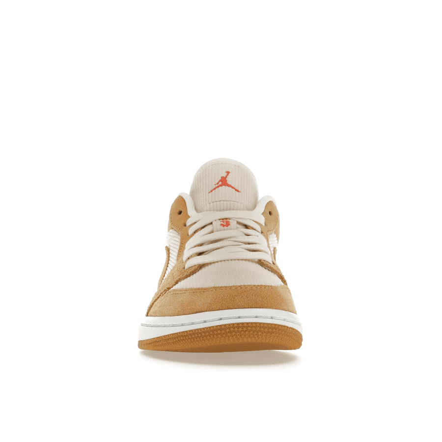 Air Jordan 1 Low SE Twine Orange Quartz Corduroy — 36