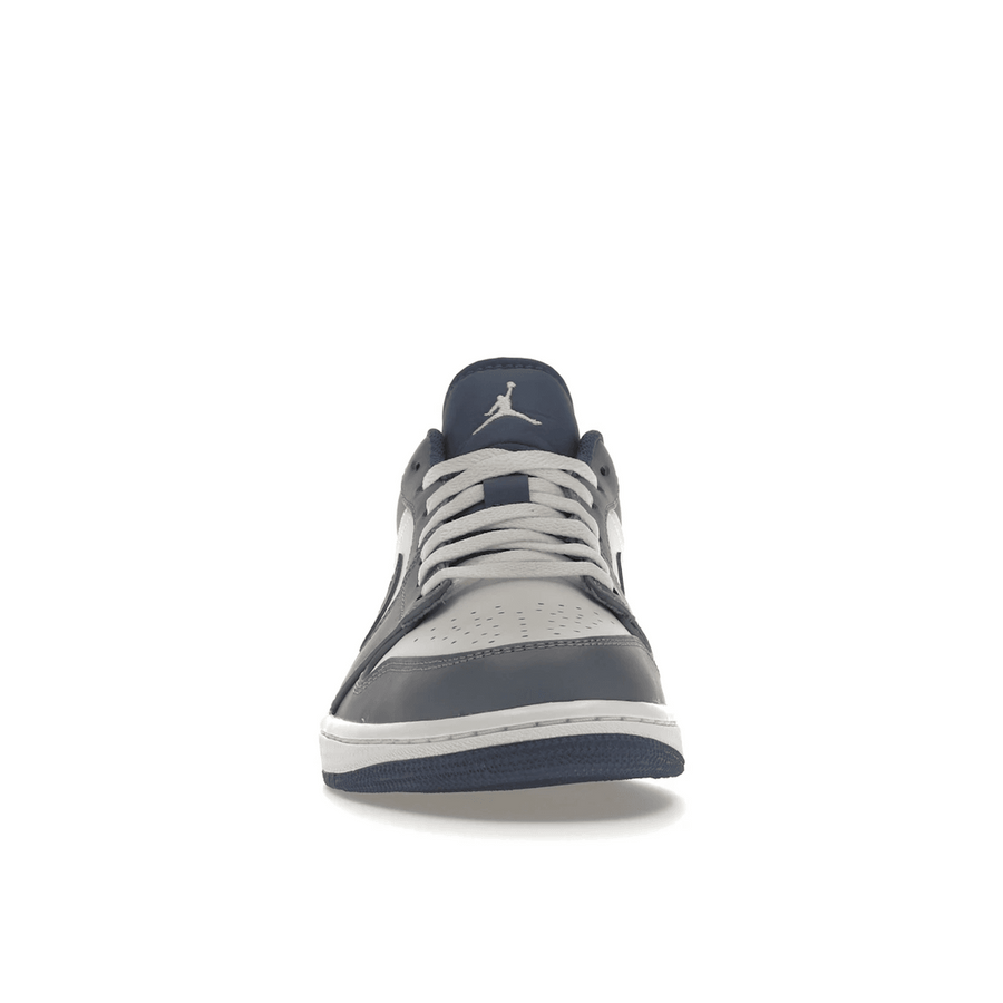 Air Jordan 1 Low Slate Blue Navy — 36