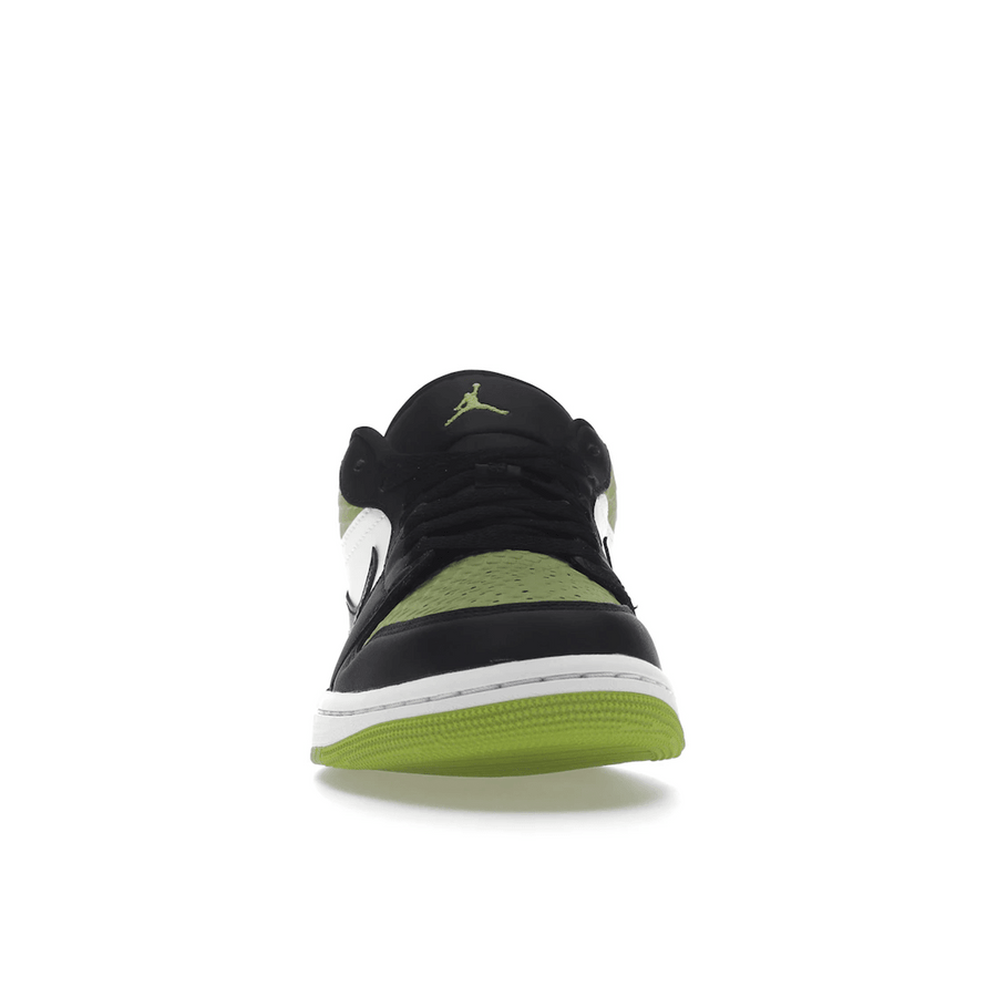 Air Jordan 1 Low Snakeskin Vivid Green — 36