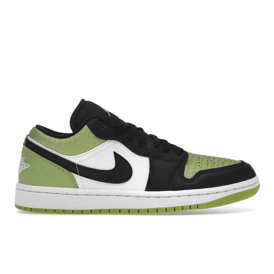 Air Jordan 1 Low Snakeskin Vivid Green — 36