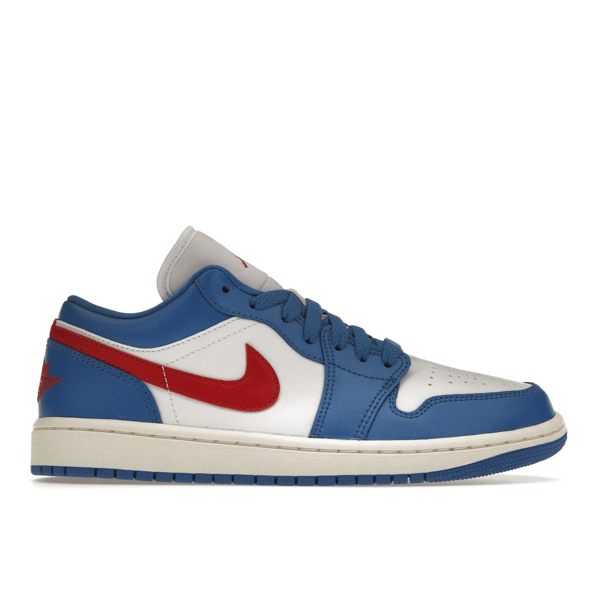Air Jordan 1 Low Sport Blue Gym Red — 36