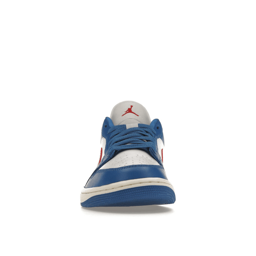 Air Jordan 1 Low Sport Blue Gym Red — 36