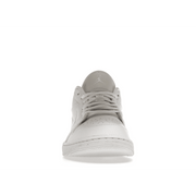 Air Jordan 1 Low Triple White Tumbled Leather