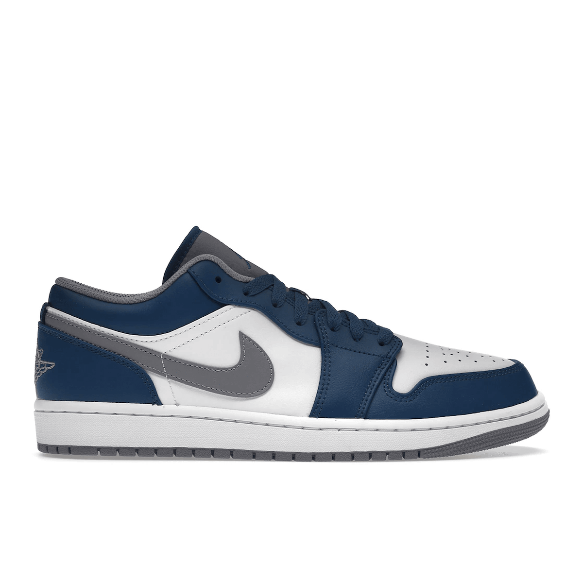Air Jordan 1 Low True Blue Cement — 36