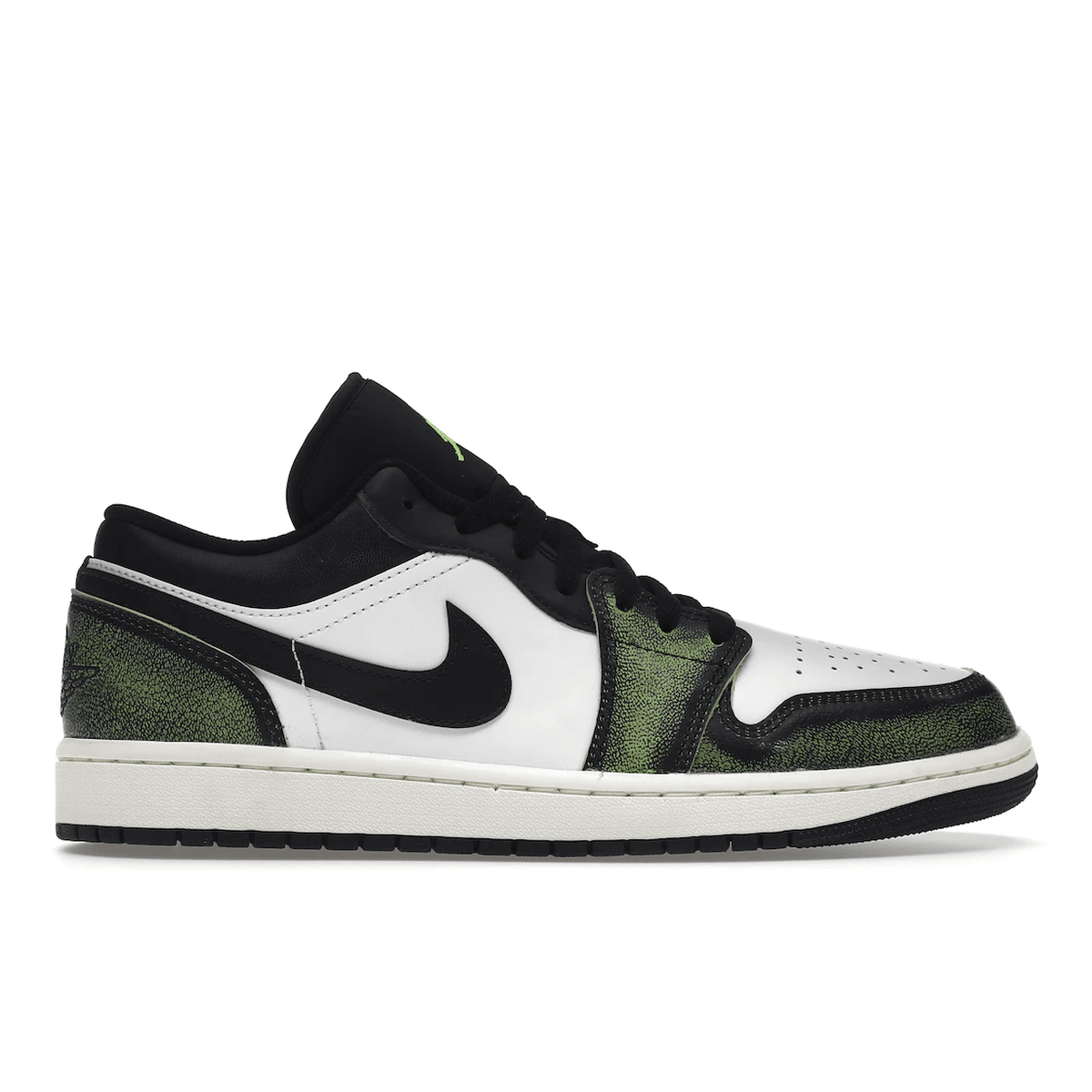 Air Jordan 1 Low Wear Away Electric Green — 36