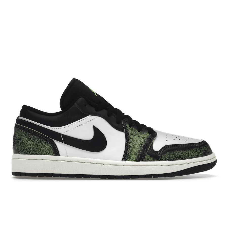 Air Jordan 1 Low Wear Away Electric Green — 36
