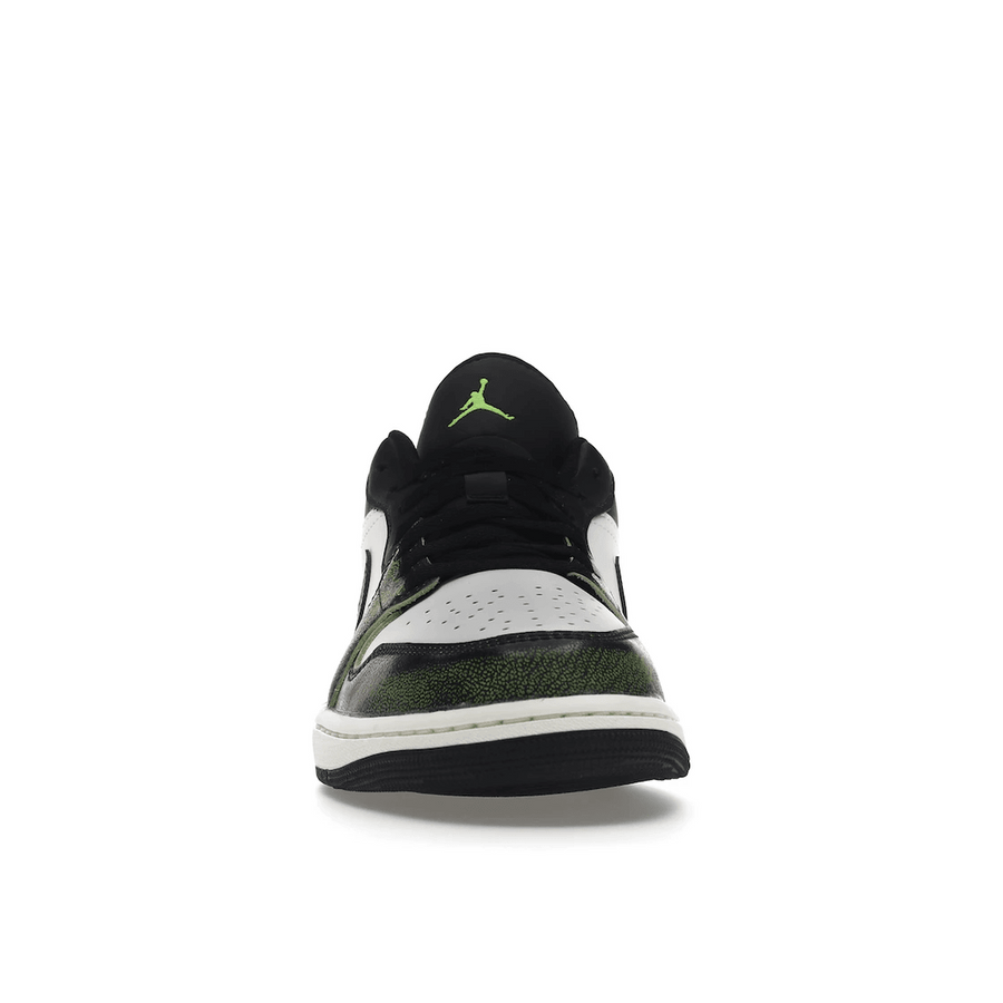 Air Jordan 1 Low Wear Away Electric Green — 36