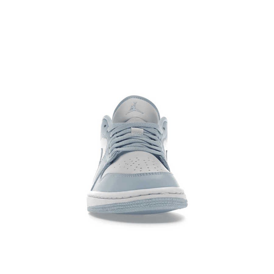 Air Jordan 1 Low White Ice Blue — 36