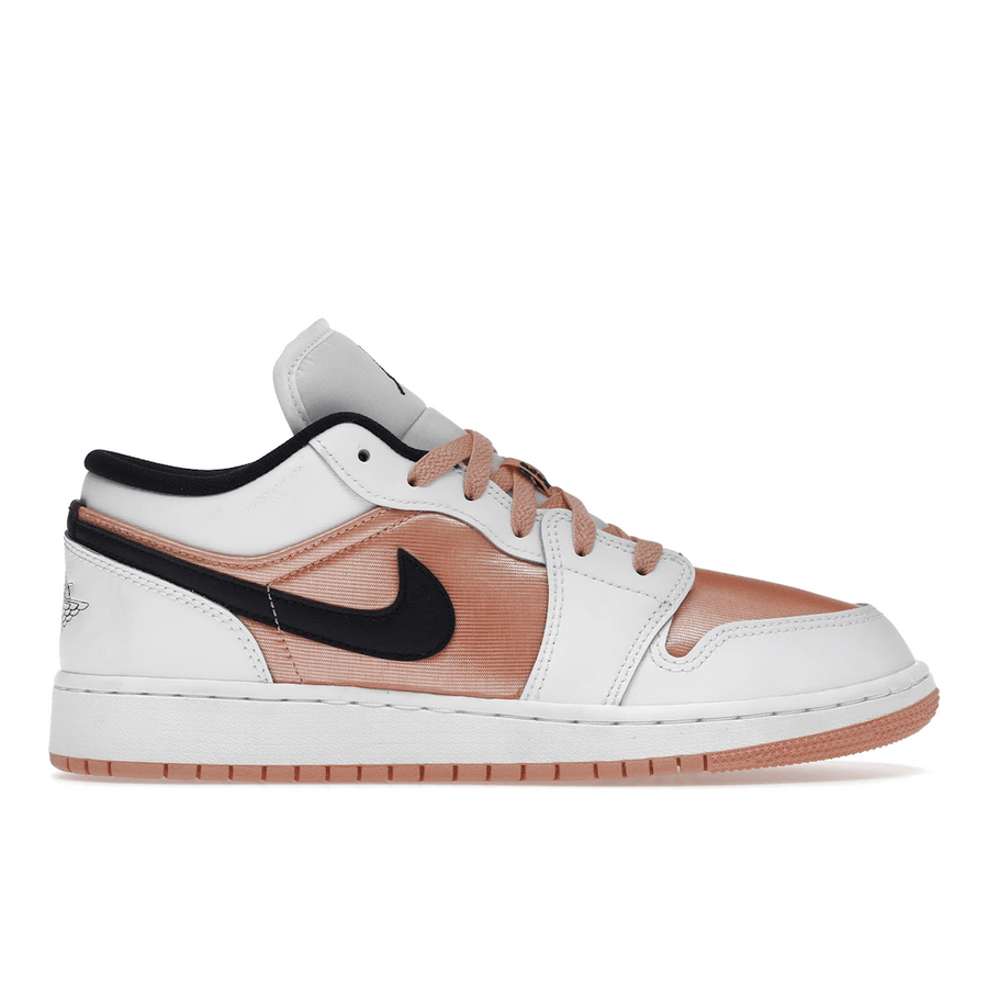 Air Jordan 1 Low White Light Madder Root — 36